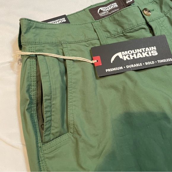 NWT Mountain Khakis Stretch Poplin Classic Short SZ.32 - Picture 5 of 5
